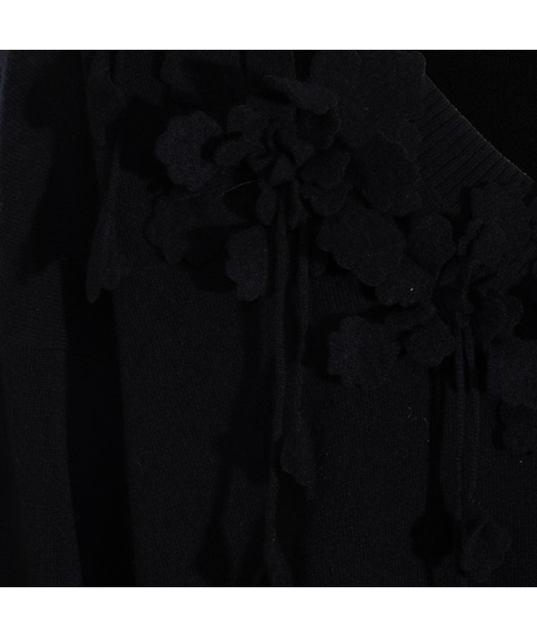 ALBERTA FERRETTI Черное повседневное платье, фото 4