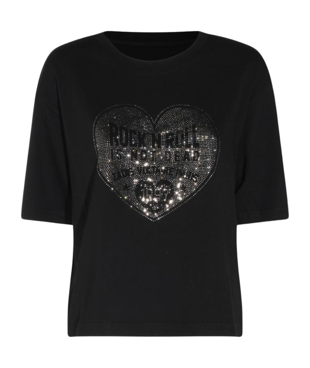 ZADIG & VOLTAIRE Черная хлопковая футболка, фото 1