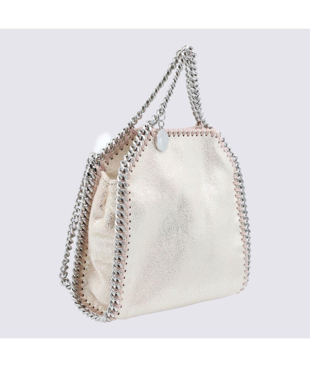 STELLA MCCARTNEY Розовая сумка тоут из искусственной кожи, фото 2