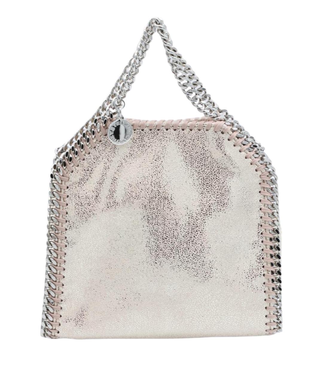STELLA MCCARTNEY Розовая сумка тоут из искусственной кожи, фото 1