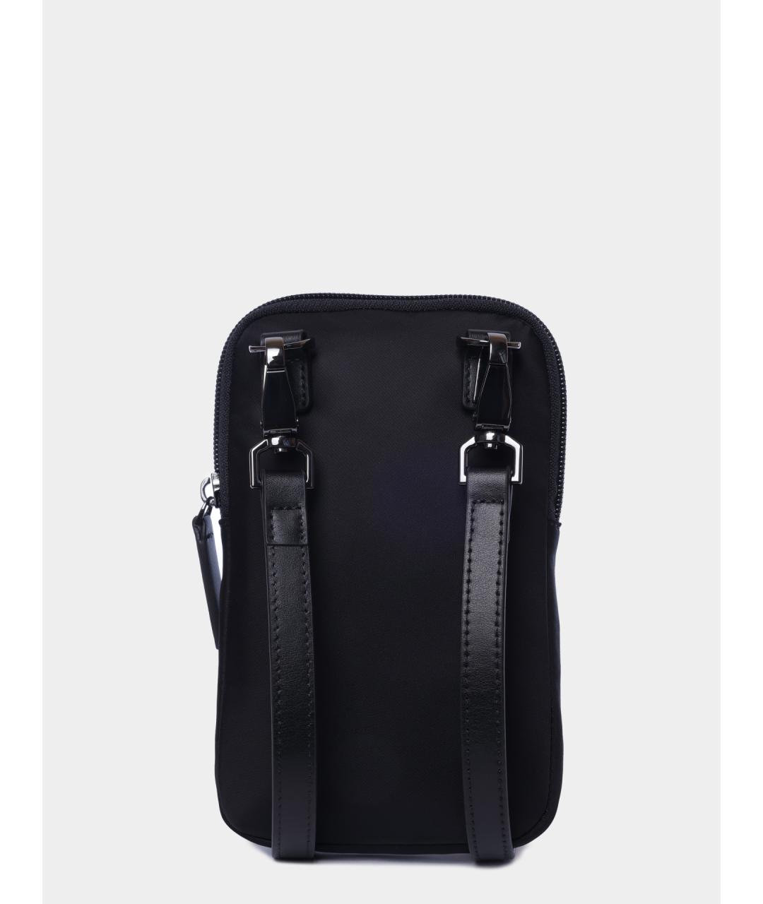 EMPORIO ARMANI Черная сумка на плечо, фото 4