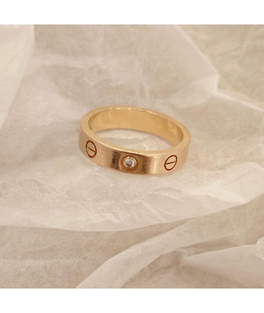 CARTIER Золотое кольцо из розового золота, фото 6