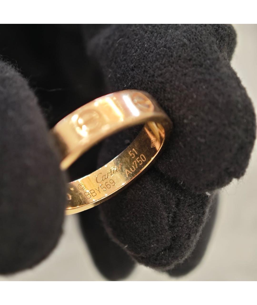 CARTIER Золотое кольцо из розового золота, фото 5