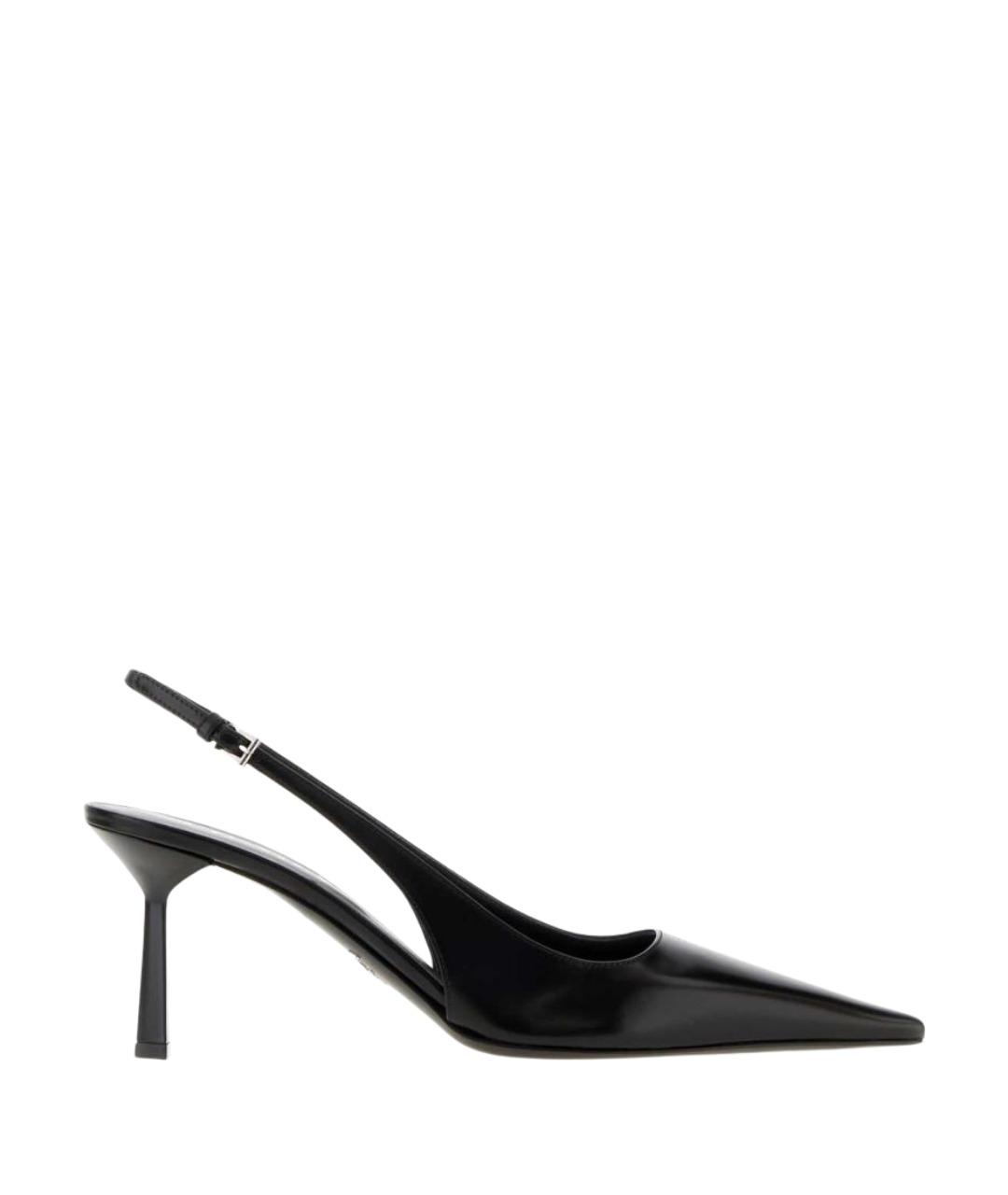 PRADA Черные туфли из лакированной кожи, фото 1