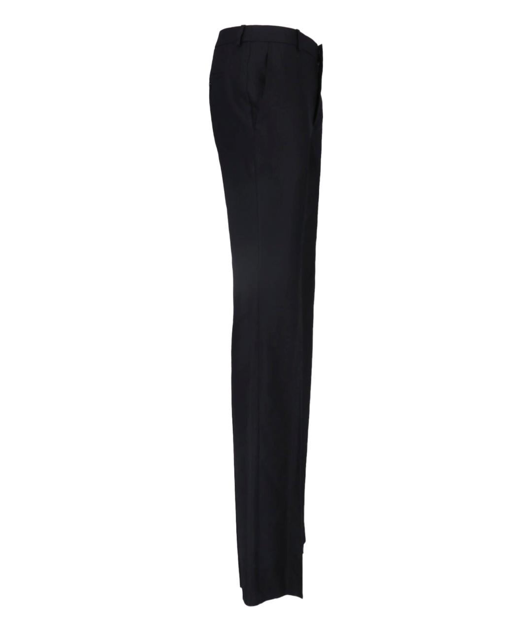 SAINT LAURENT Черные кашемировые брюки узкие, фото 3