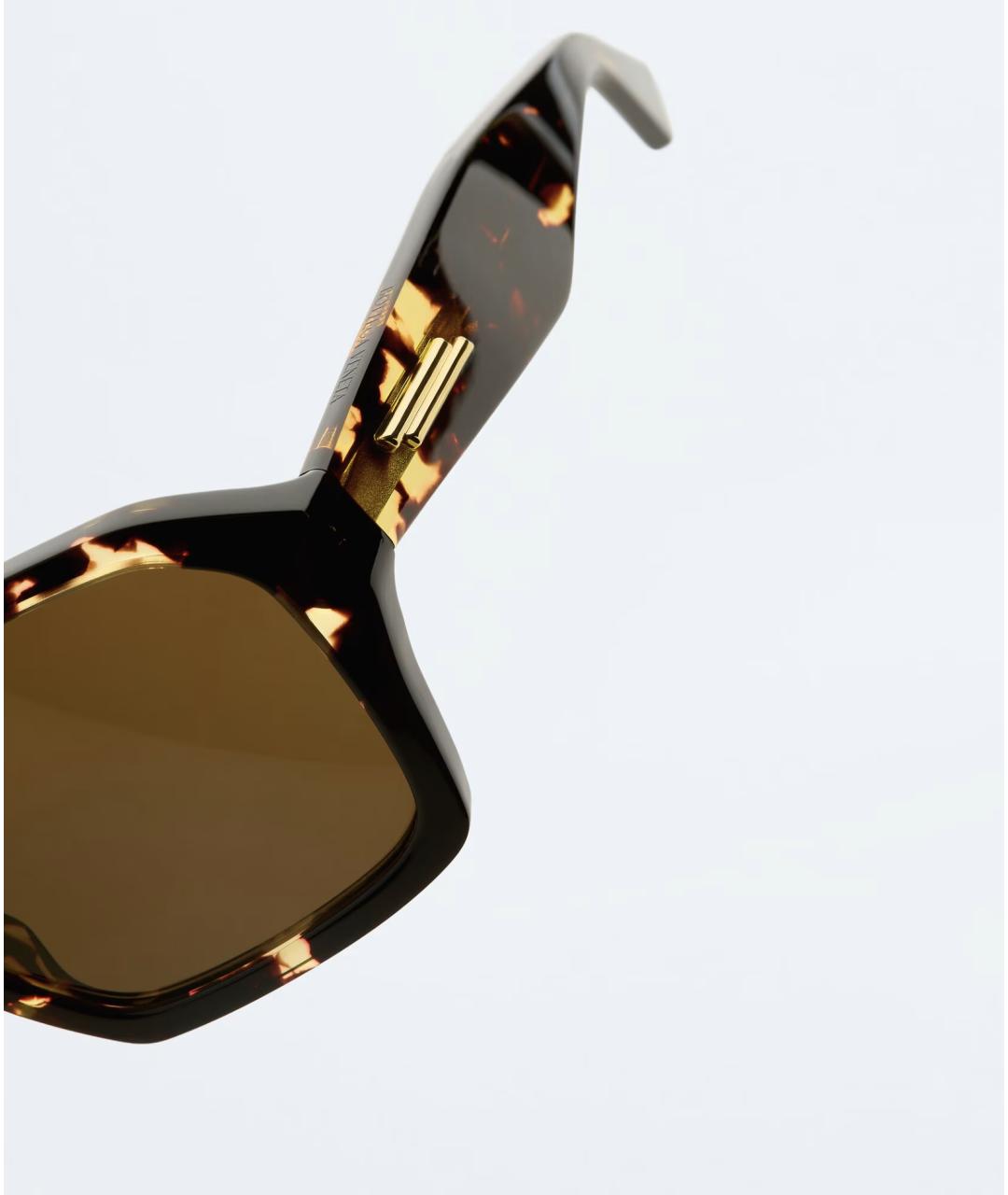 BOTTEGA VENETA Мульти пластиковые солнцезащитные очки, фото 4