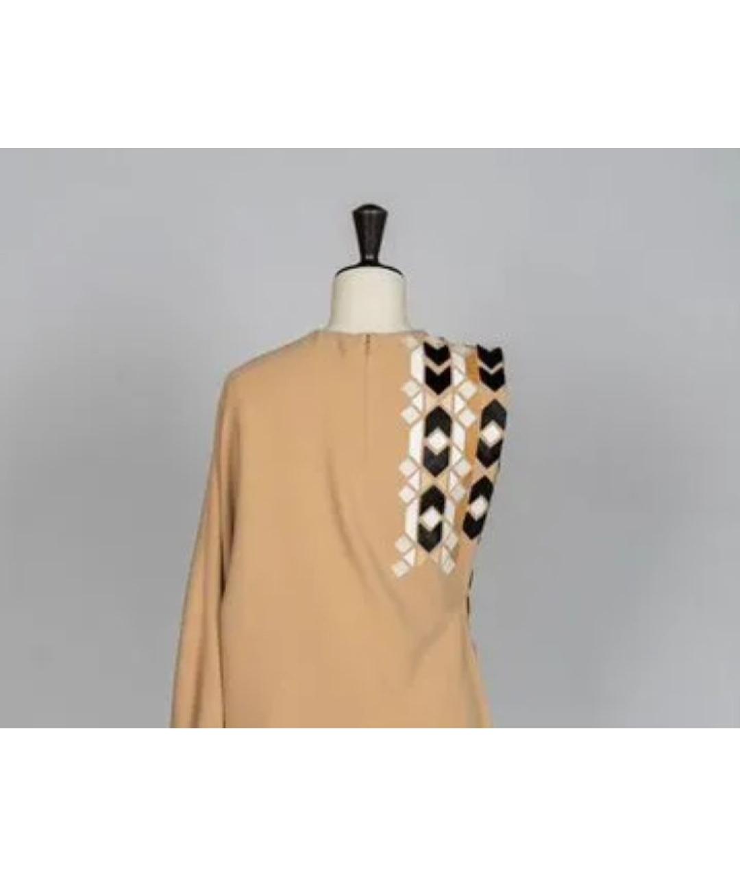 GIVENCHY Бежевая вискозная блузы, фото 4