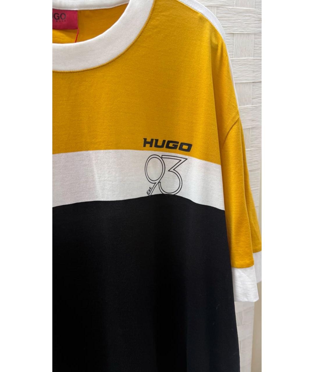 HUGO BOSS Мульти хлопковая футболка, фото 3