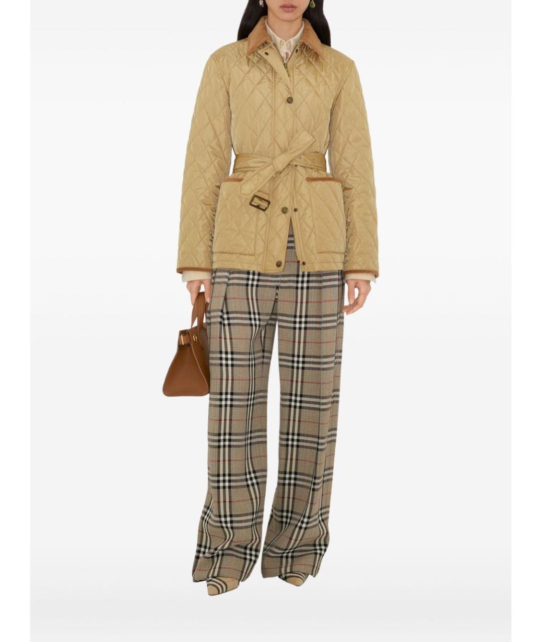 BURBERRY Бежевая куртка, фото 2