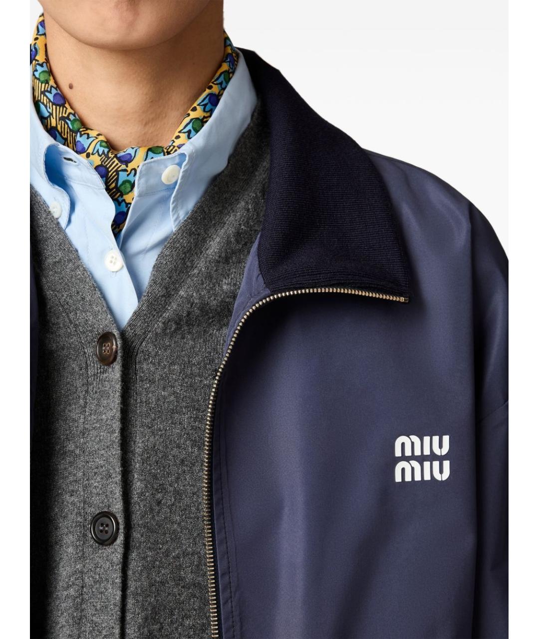 MIU MIU Полиэстеровая куртка, фото 6