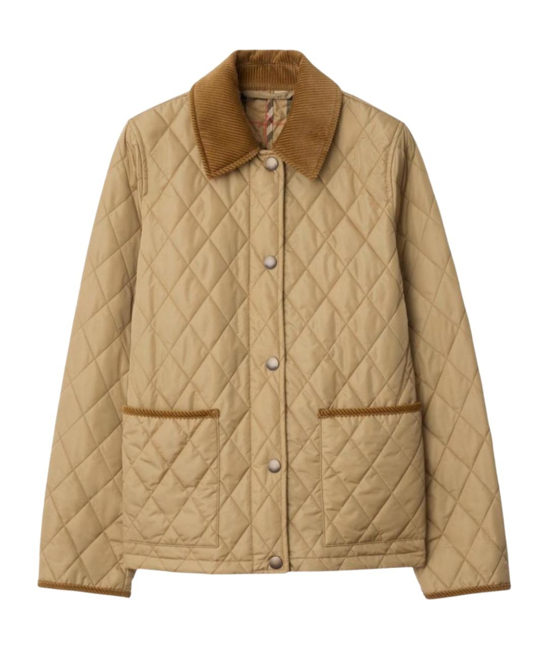 BURBERRY Бежевая куртка, фото 1