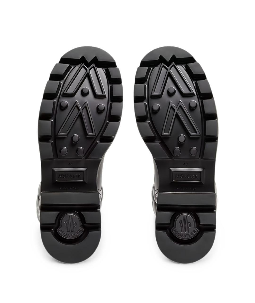 MONCLER Черные сапоги, фото 4