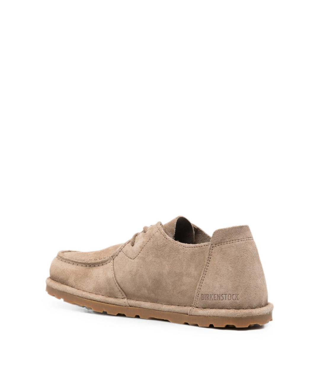 BIRKENSTOCK Бежевые кожаные ботинки, фото 2