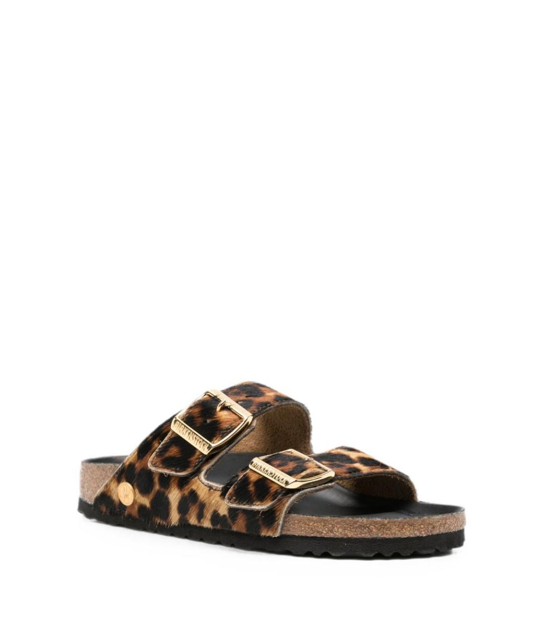 BIRKENSTOCK Мульти кожаные сандалии, фото 3