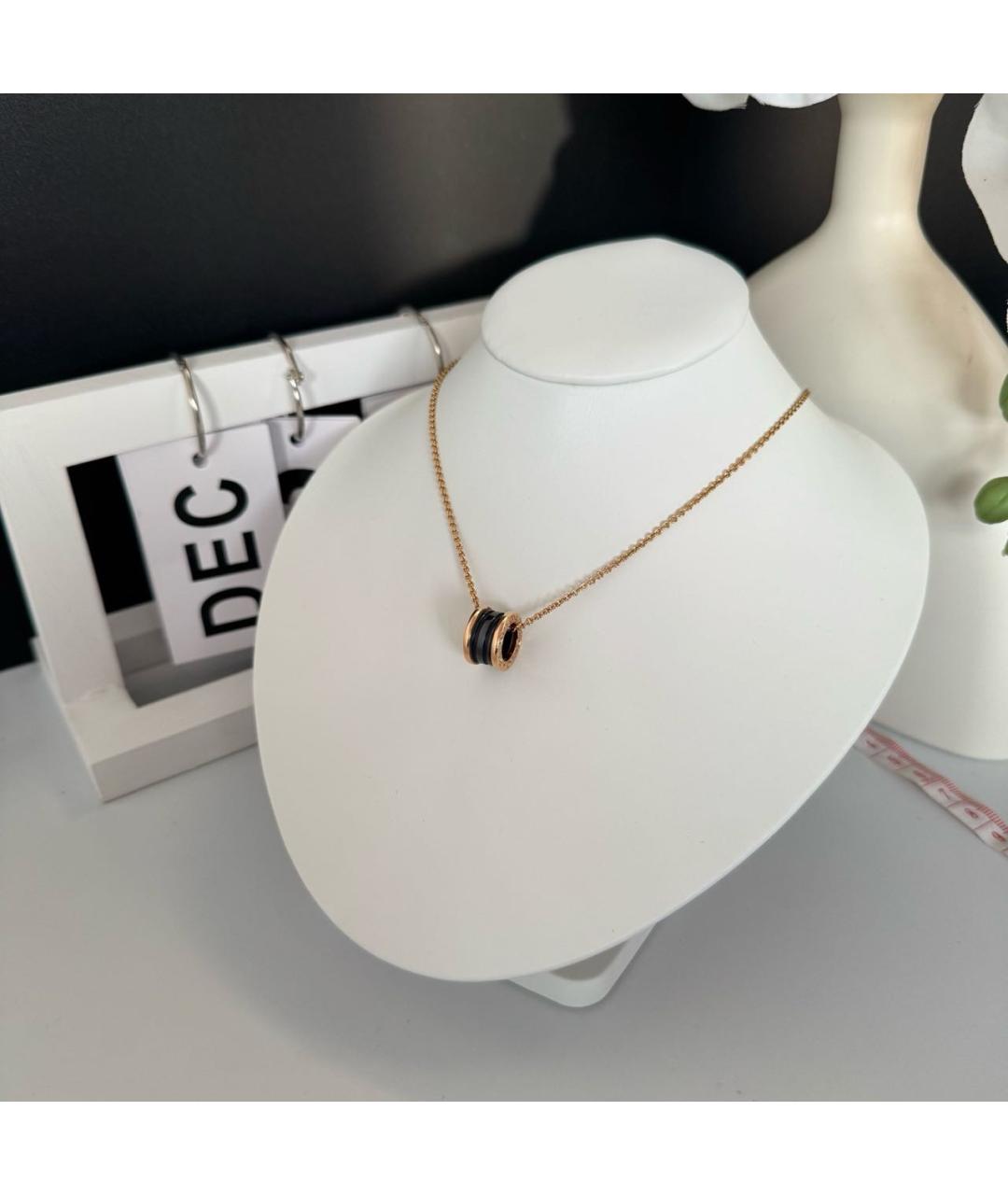 BVLGARI Золотое колье из розового золота, фото 2