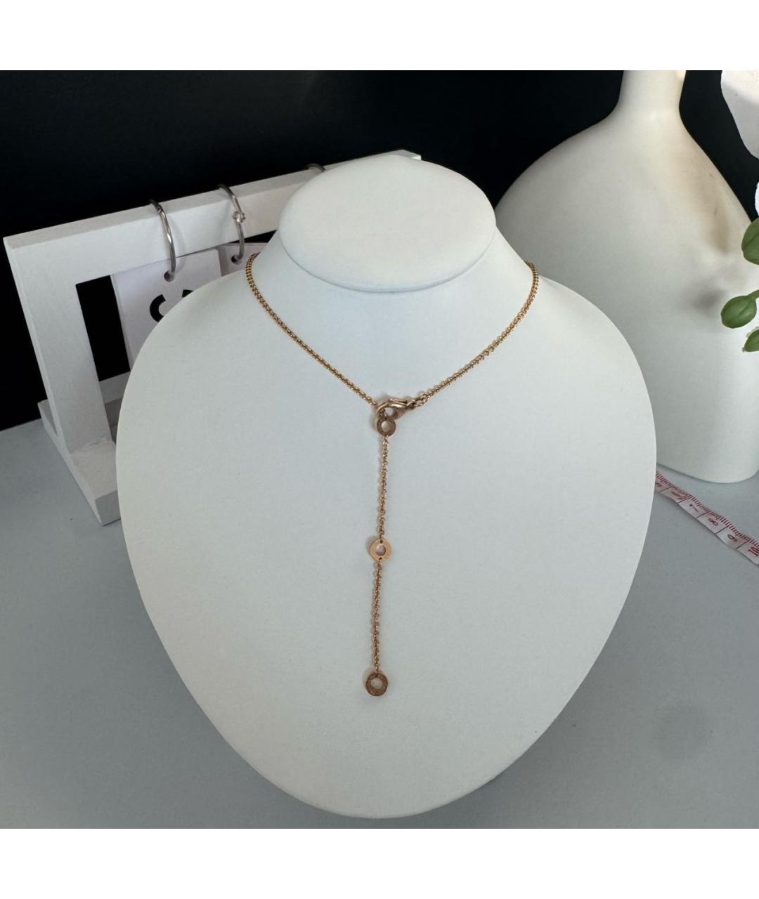BVLGARI Золотое колье из розового золота, фото 4