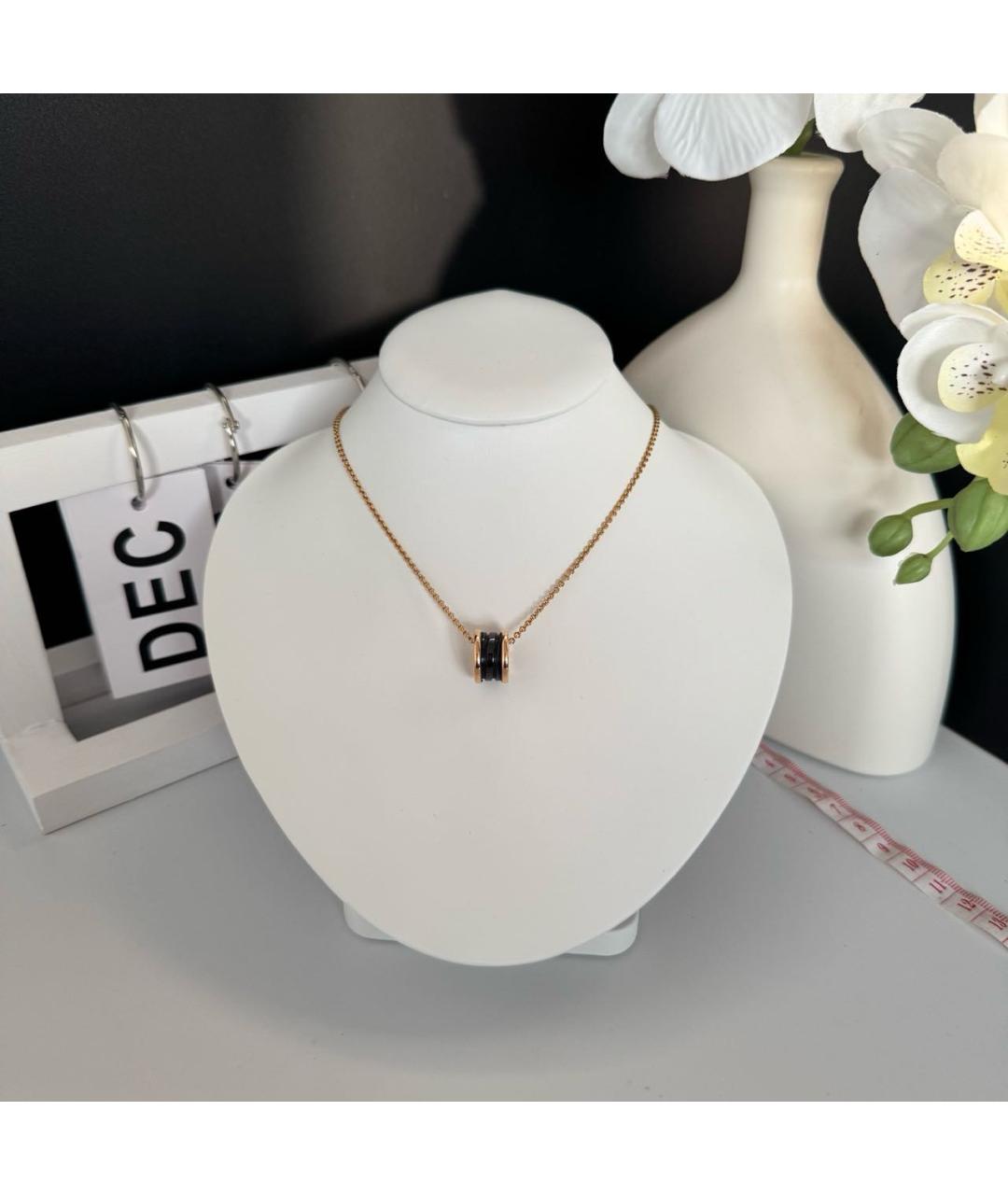 BVLGARI Золотое колье из розового золота, фото 6