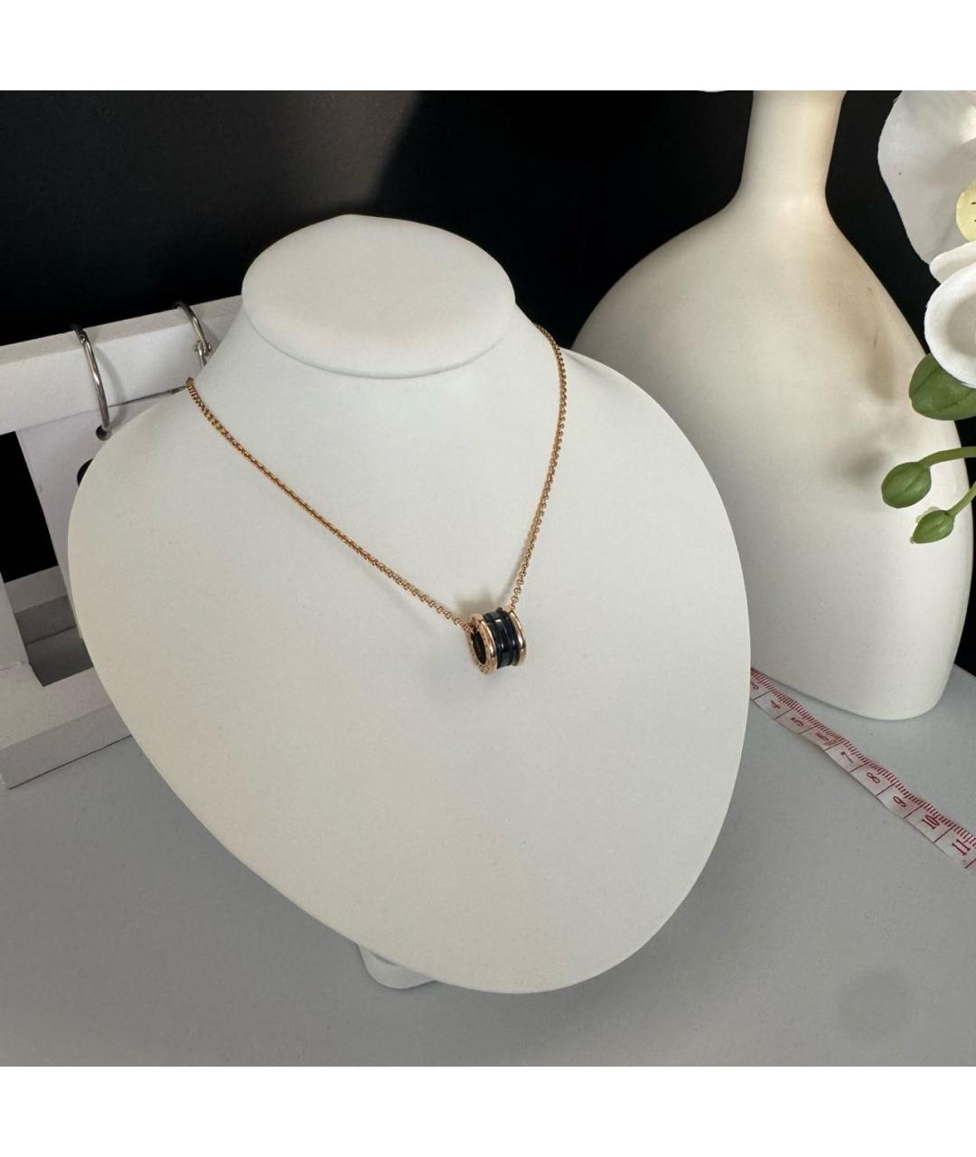 BVLGARI Золотое колье из розового золота, фото 3
