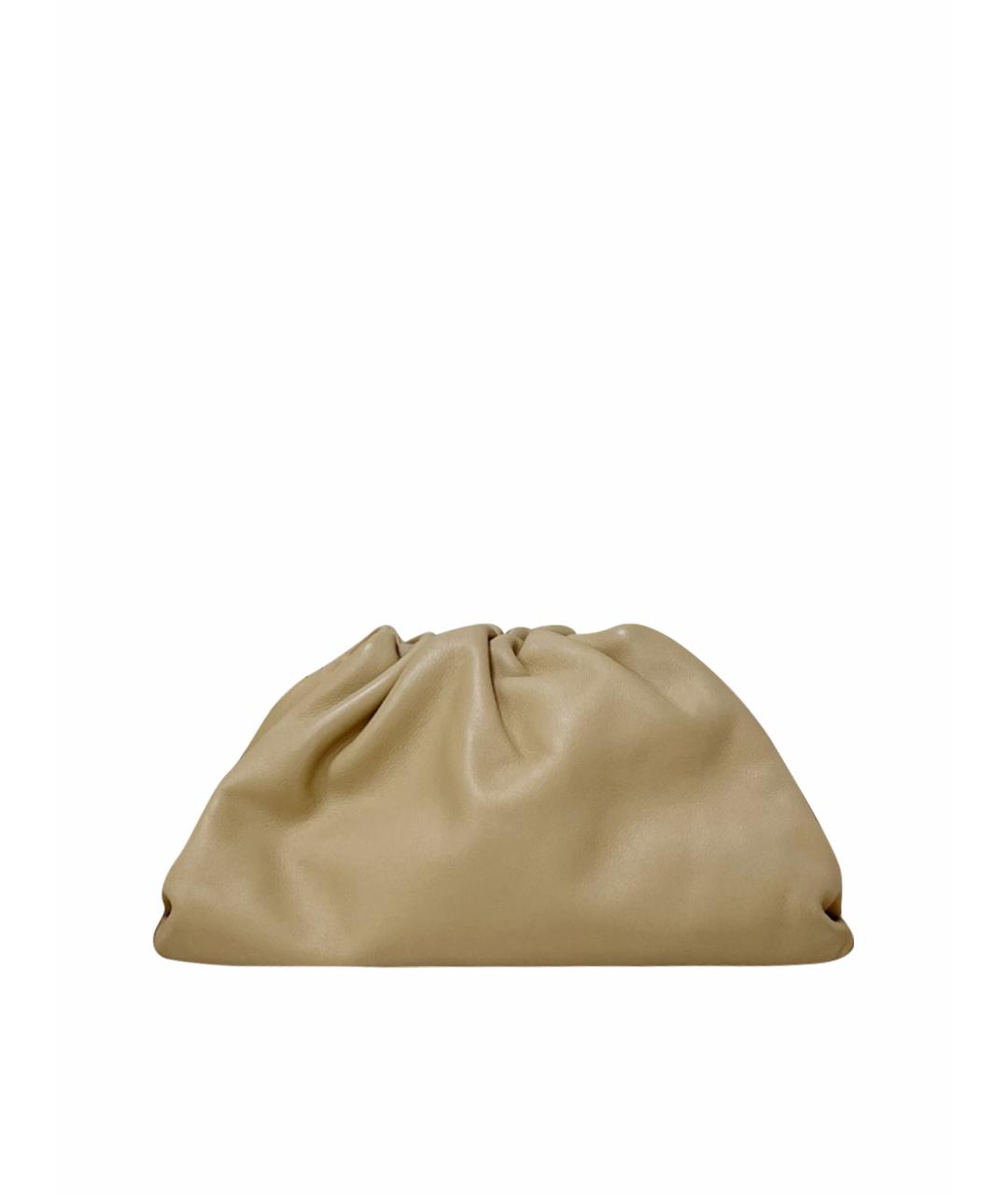BOTTEGA VENETA Желтая кожаная сумка через плечо, фото 1