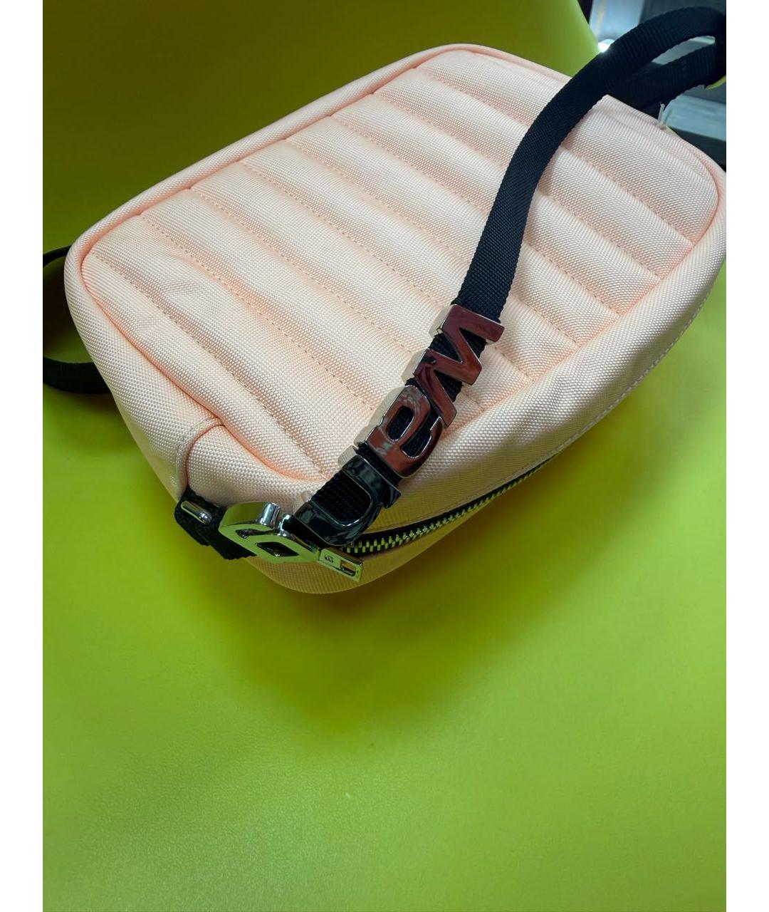 ALEXANDER WANG Коралловая синтетическая сумка через плечо, фото 2