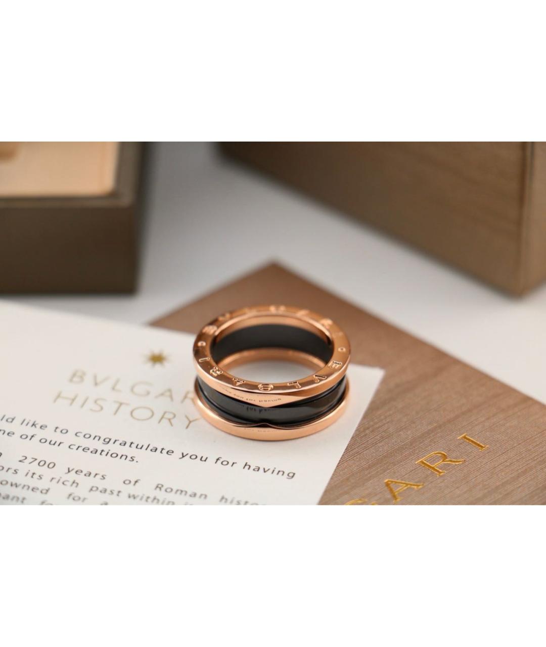 BVLGARI Золотое кольцо из розового золота, фото 4