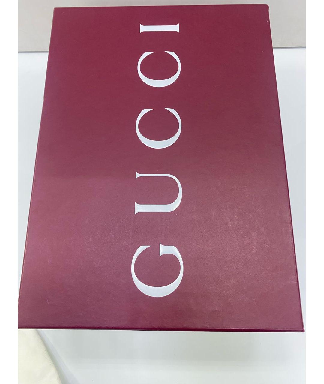 GUCCI Черные кожаные мюли, фото 6