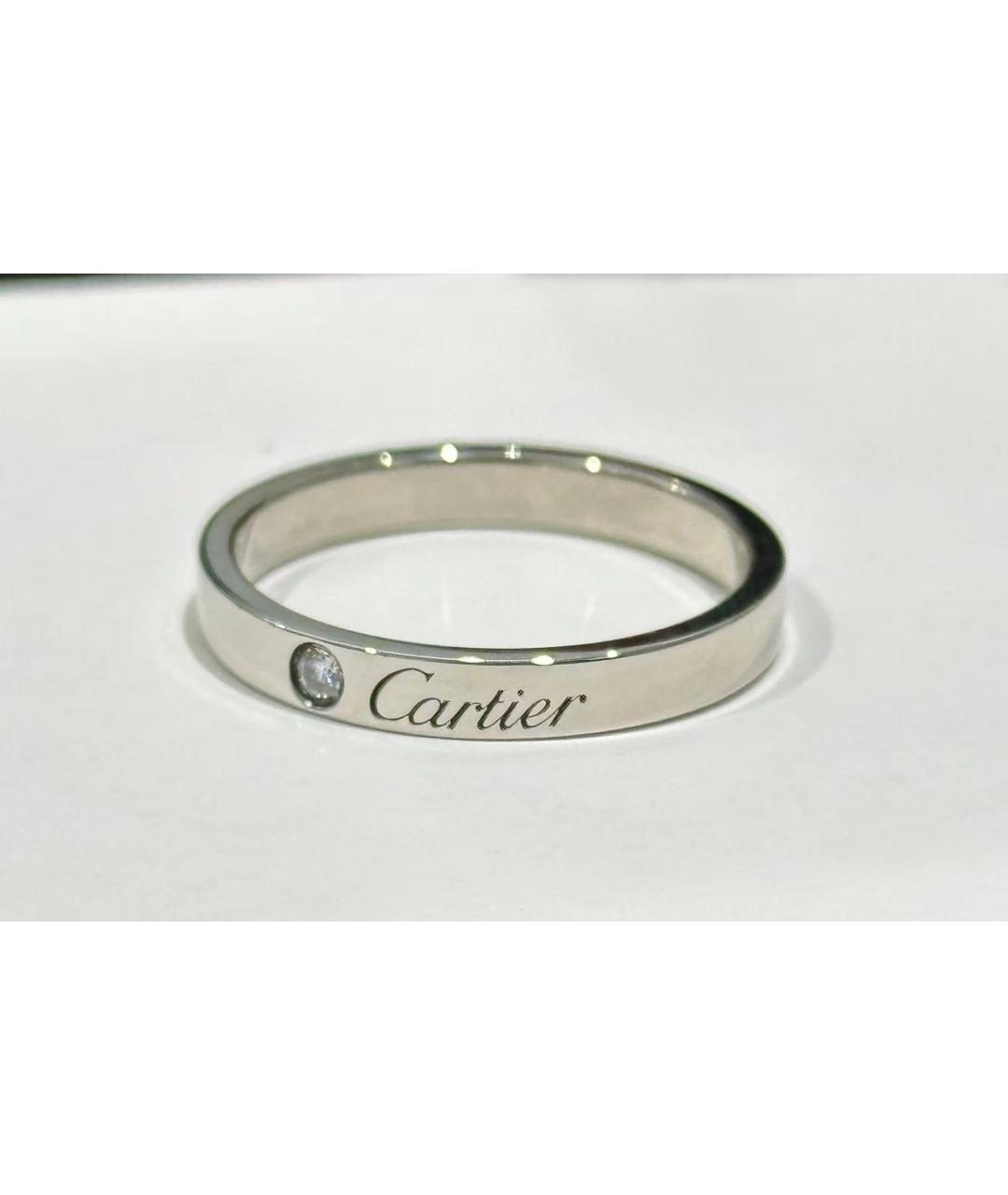 CARTIER Серебряное кольцо из белого золота, фото 2