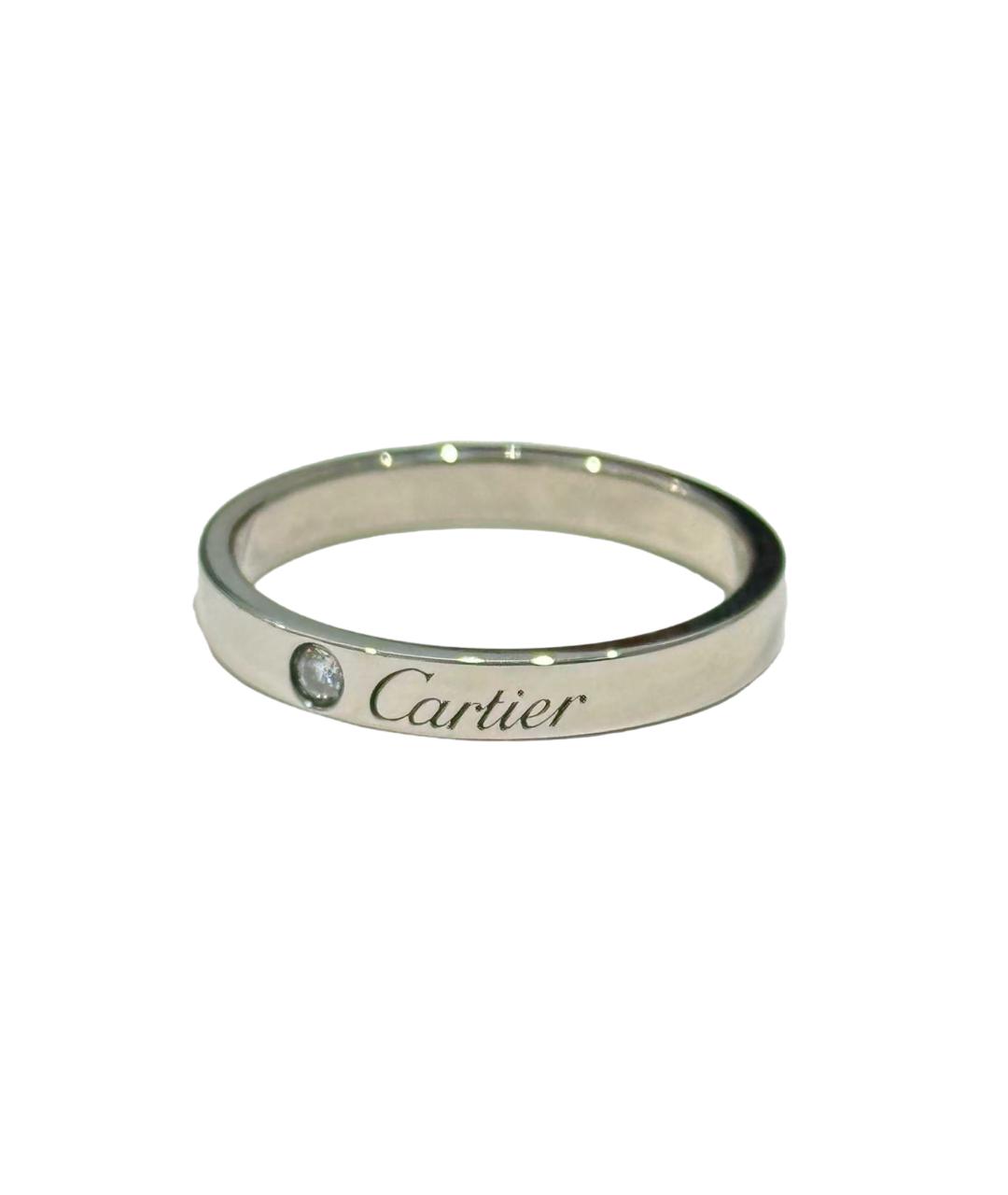 CARTIER Серебряное кольцо из белого золота, фото 1