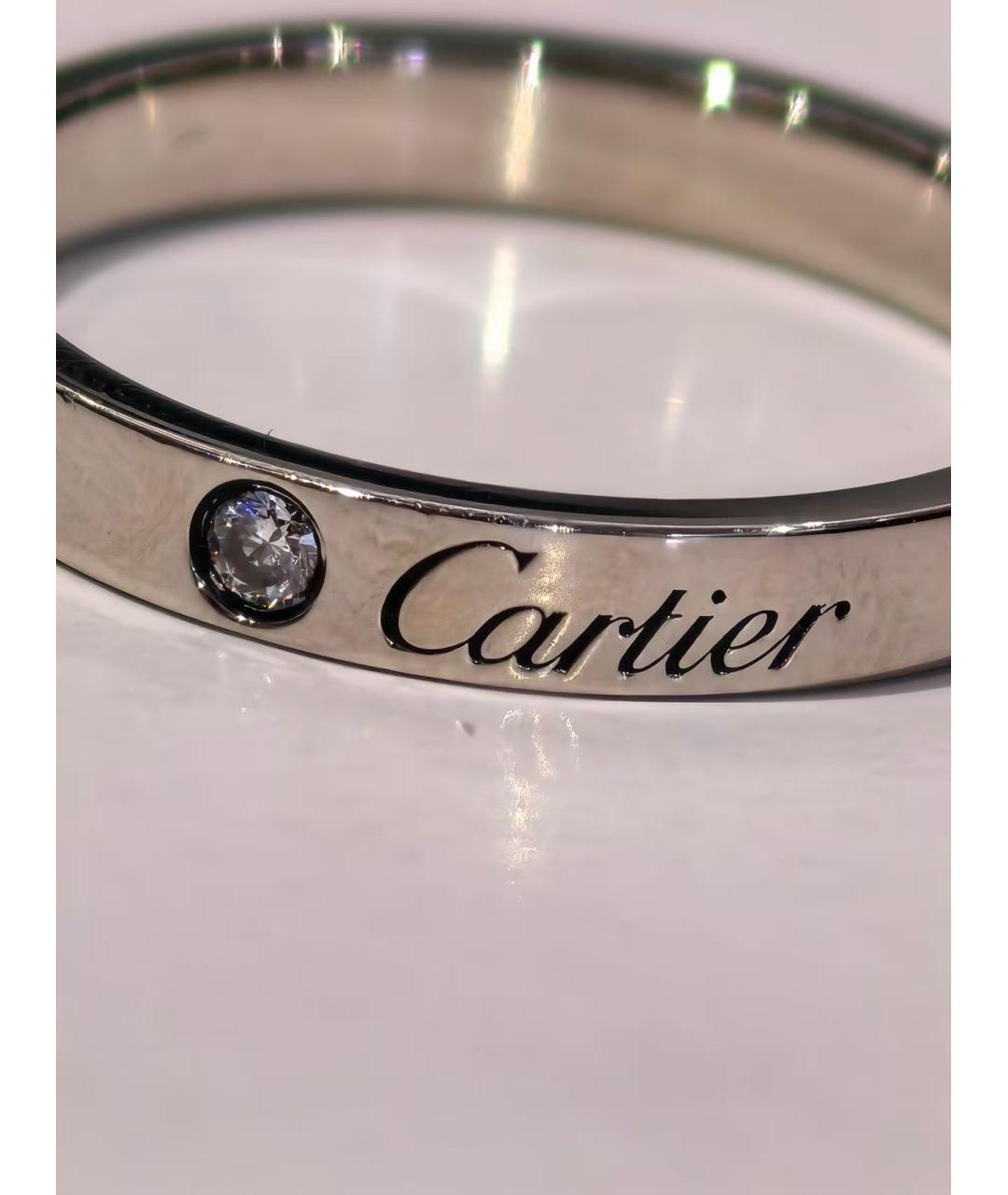 CARTIER Серебряное кольцо из белого золота, фото 4