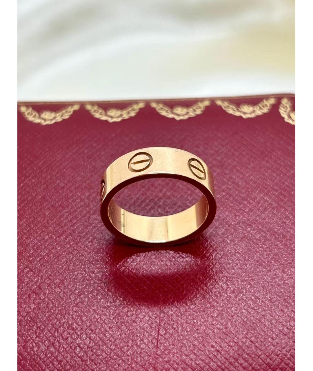 CARTIER Золотое кольцо из розового золота, фото 2