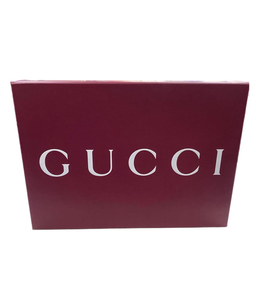 GUCCI Зеленые кожаные мюли, фото 6