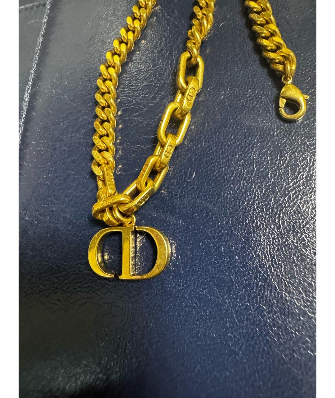 CHRISTIAN DIOR Золотая цепочка, фото 3
