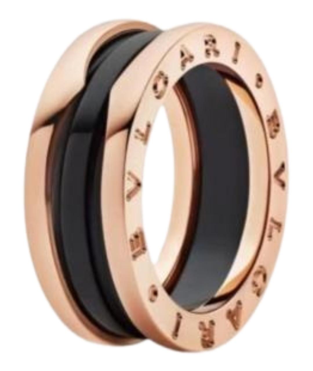 BVLGARI Золотое кольцо из розового золота, фото 1