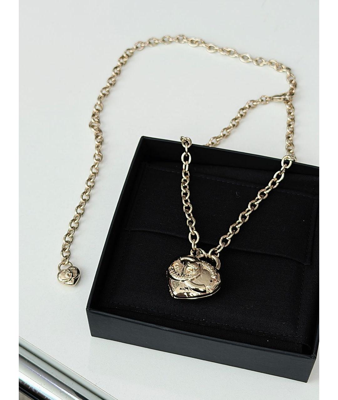 CHANEL Серебряное колье, фото 3