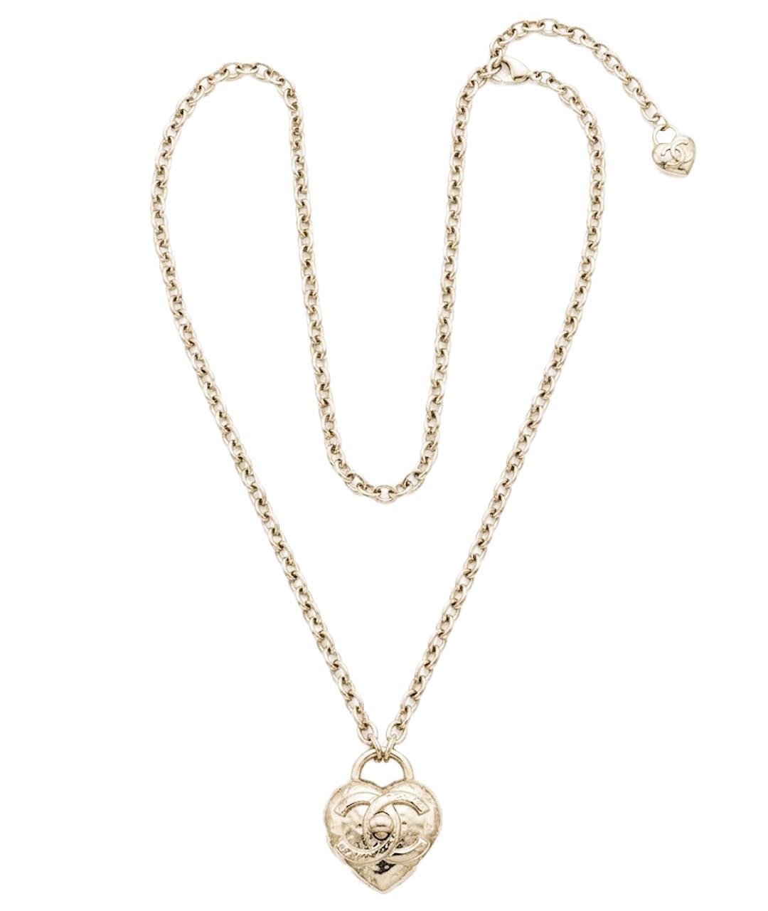 CHANEL Серебряное колье, фото 1