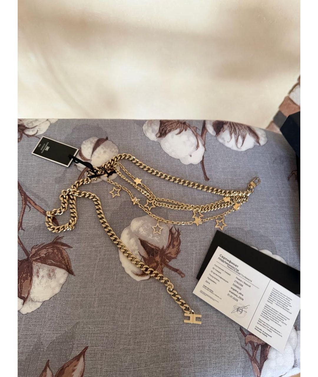 ELISABETTA FRANCHI Золотой ремень, фото 8