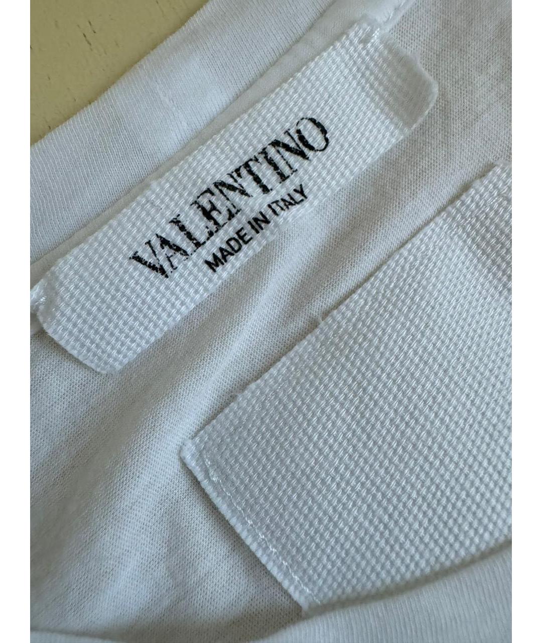 VALENTINO Белая футболка, фото 4