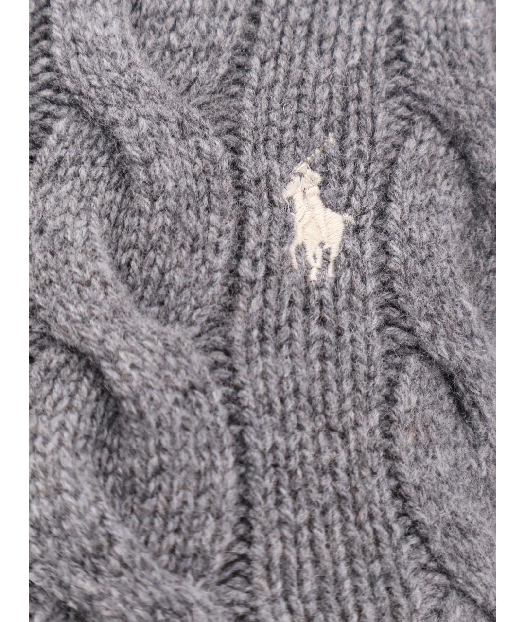 POLO RALPH LAUREN Серый кардиган, фото 3
