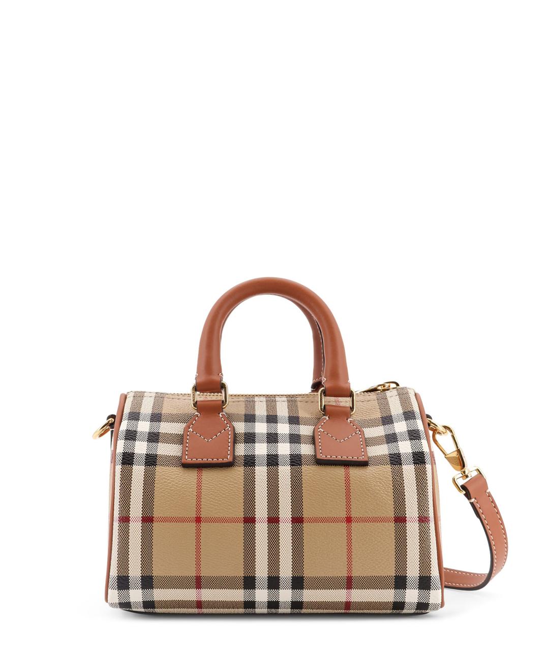 BURBERRY Бежевая канва сумка тоут, фото 2