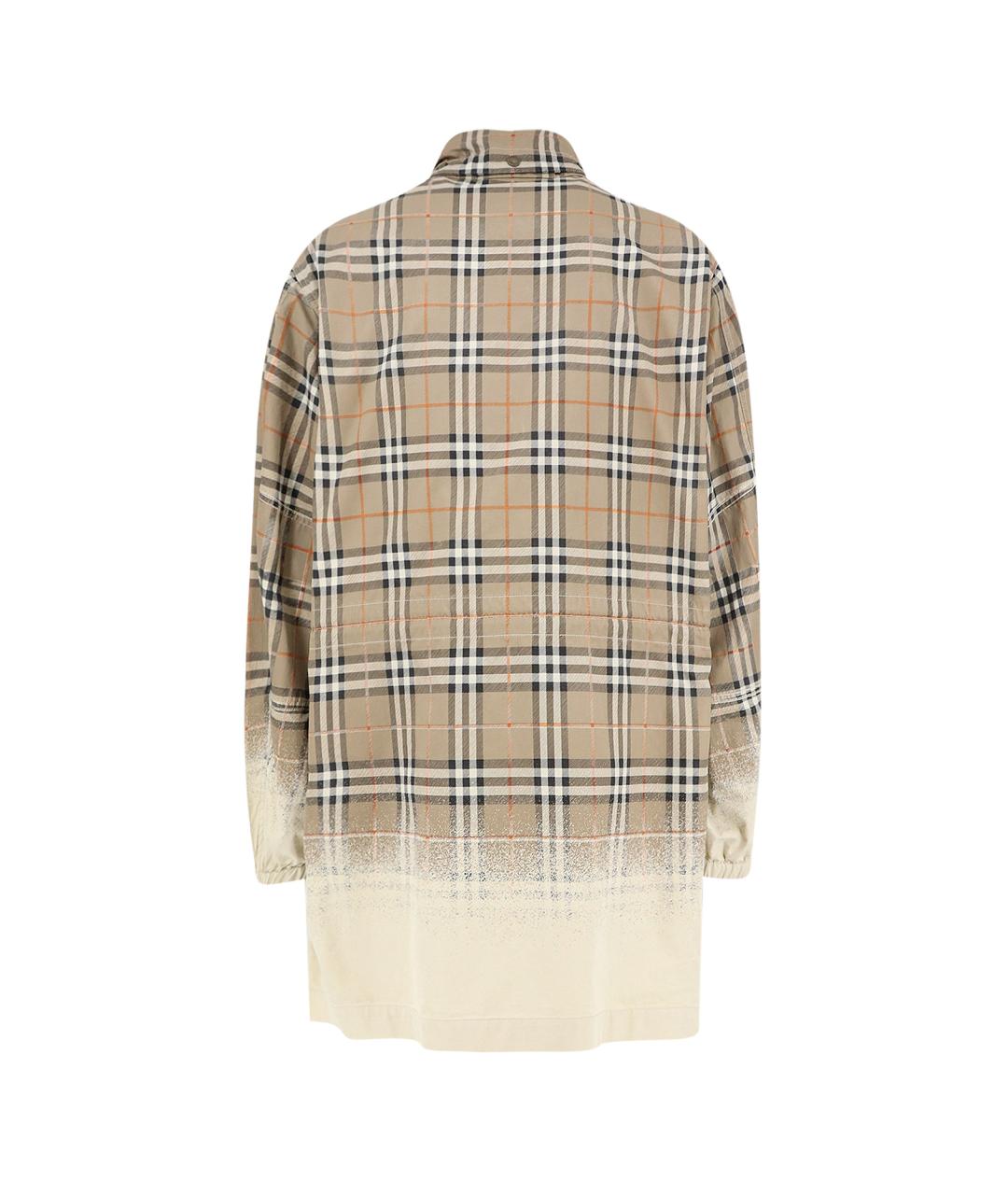 BURBERRY Бежевая хлопковая парка, фото 2