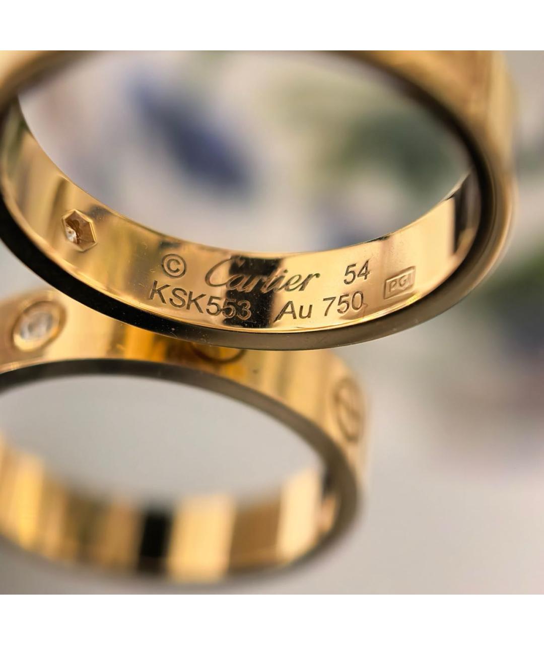 CARTIER Золотое кольцо из розового золота, фото 3