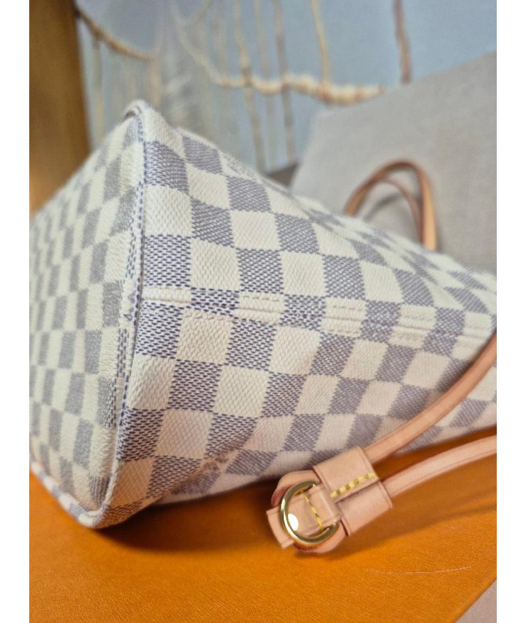 LOUIS VUITTON Бежевая сумка тоут, фото 7