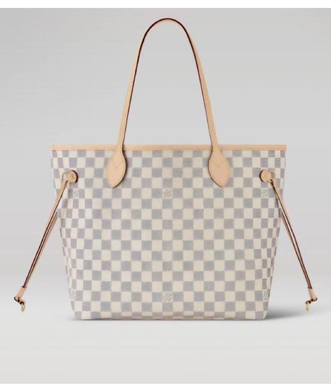 LOUIS VUITTON Бежевая сумка тоут, фото 10