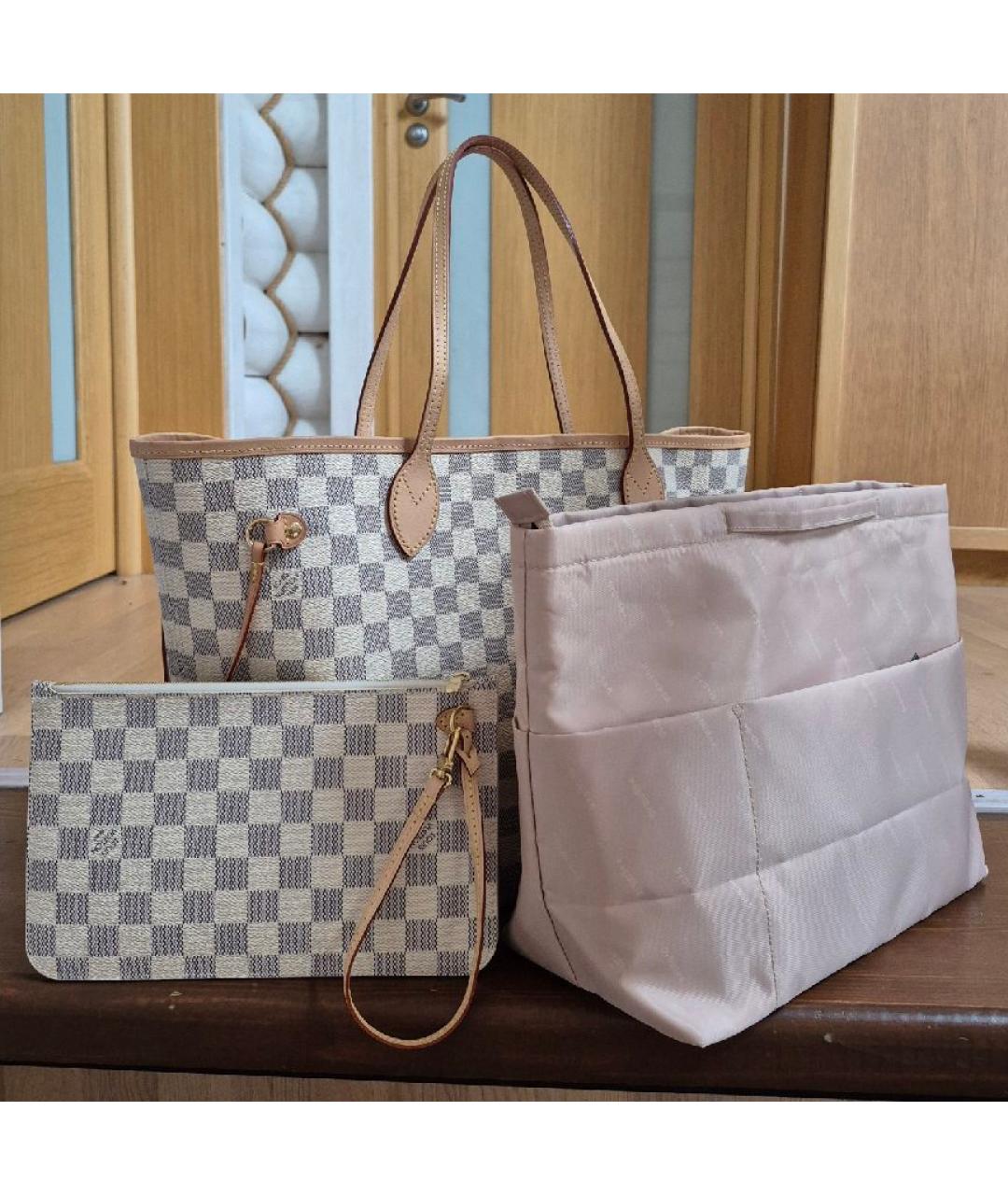 LOUIS VUITTON Бежевая сумка тоут, фото 3