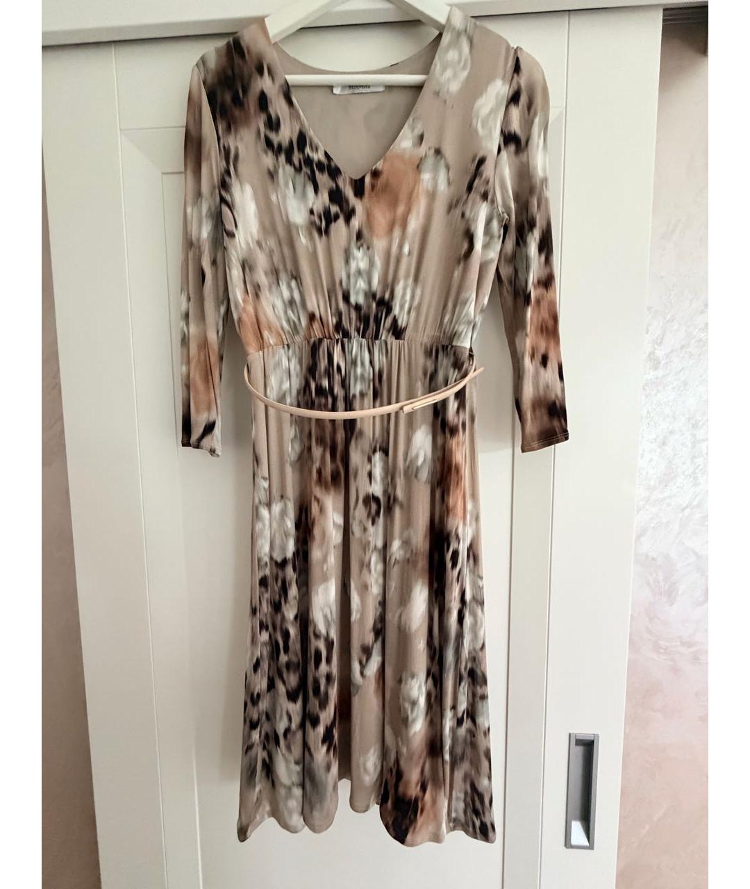 MAX MARA Мульти вискозное повседневное платье, фото 8