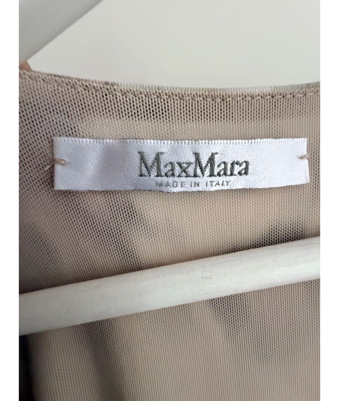 MAX MARA Мульти вискозное повседневное платье, фото 3