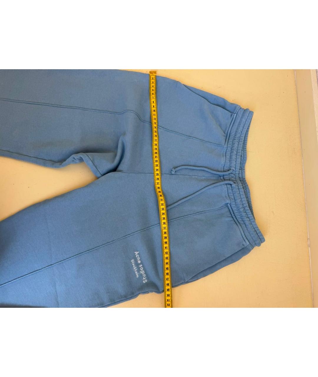 ACNE STUDIOS Голубые спортивные брюки и шорты, фото 7