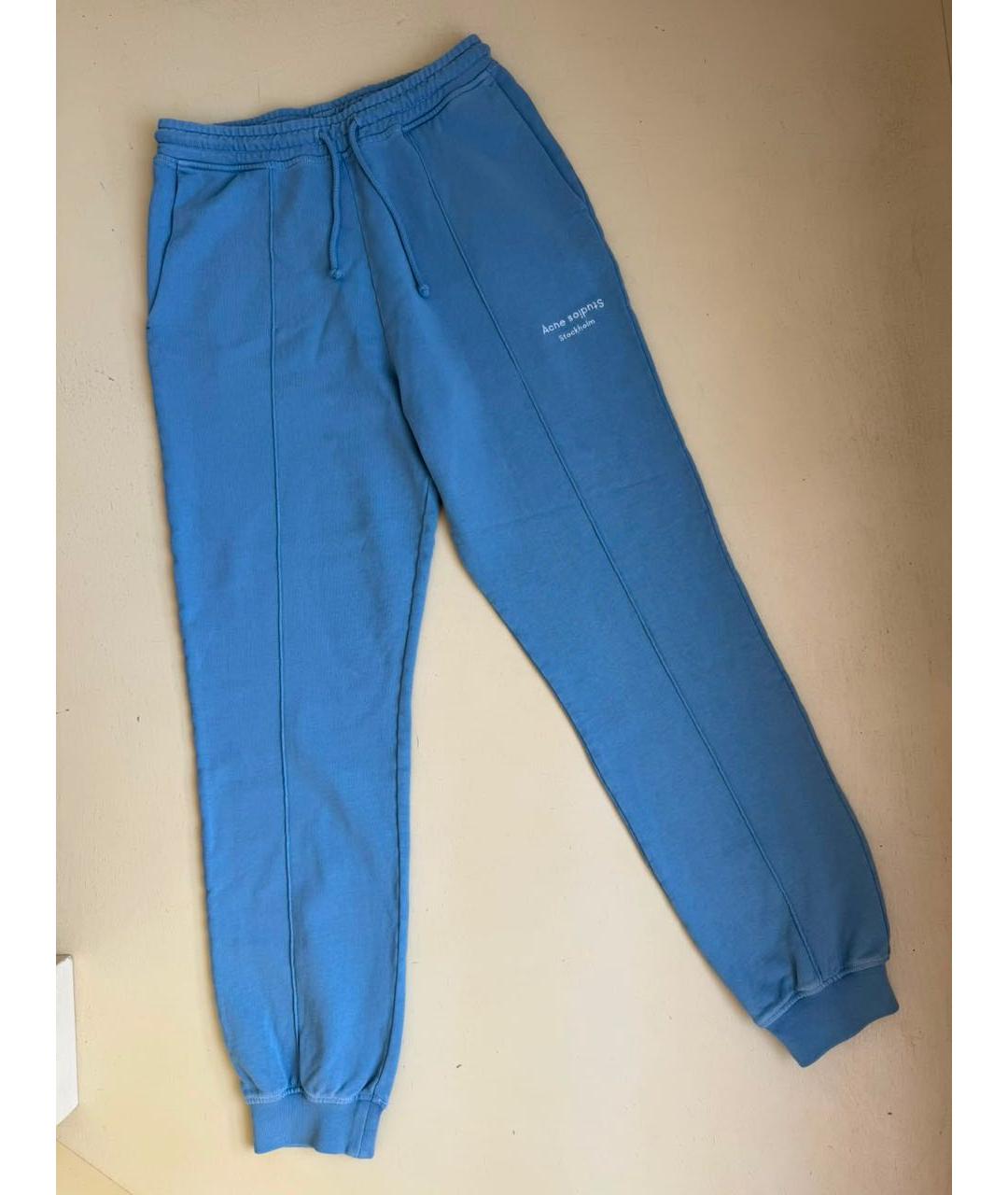 ACNE STUDIOS Голубые спортивные брюки и шорты, фото 6