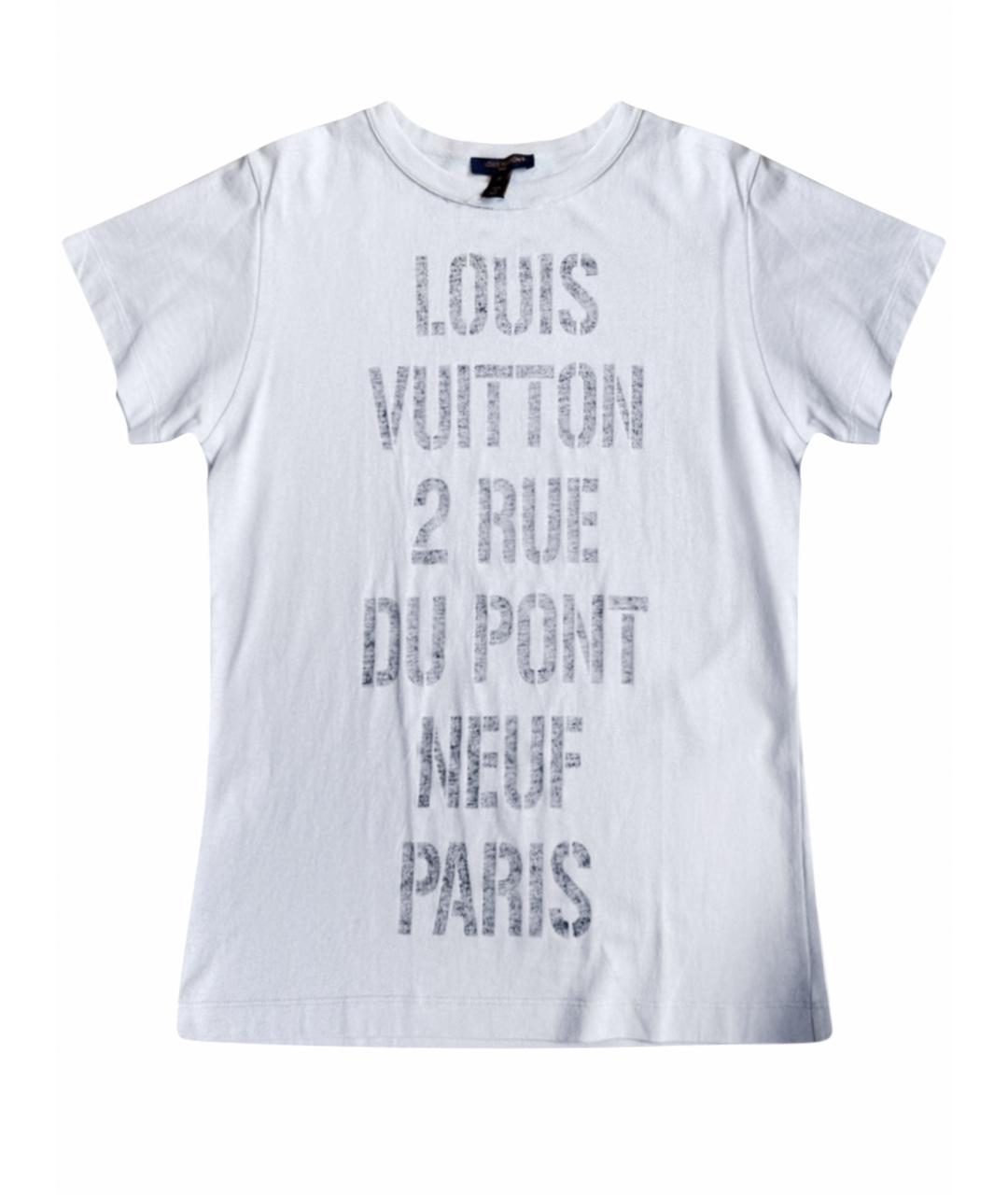 LOUIS VUITTON Серая хлопковая футболка, фото 1