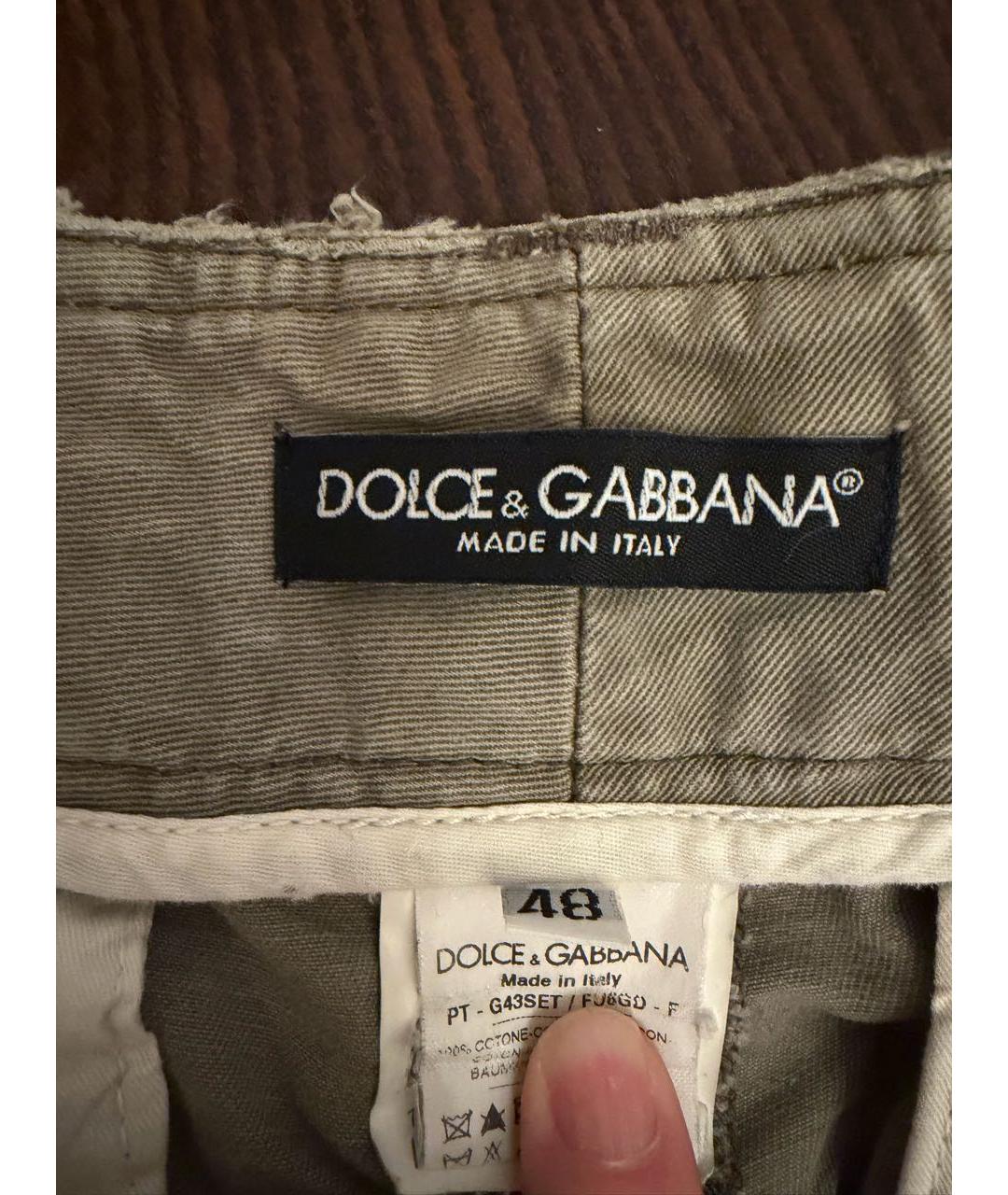 DOLCE&GABBANA Хлопковые шорты, фото 3